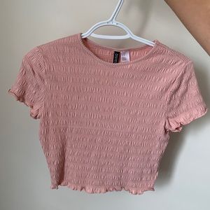 H&M Pink Crop Top